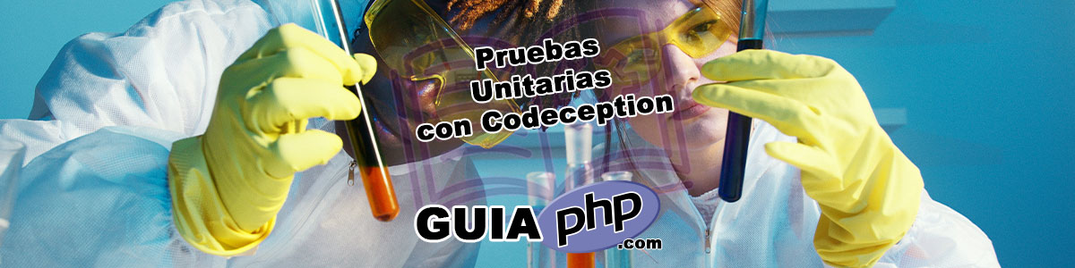 Pruebas Unitarias en PHP con Codeception